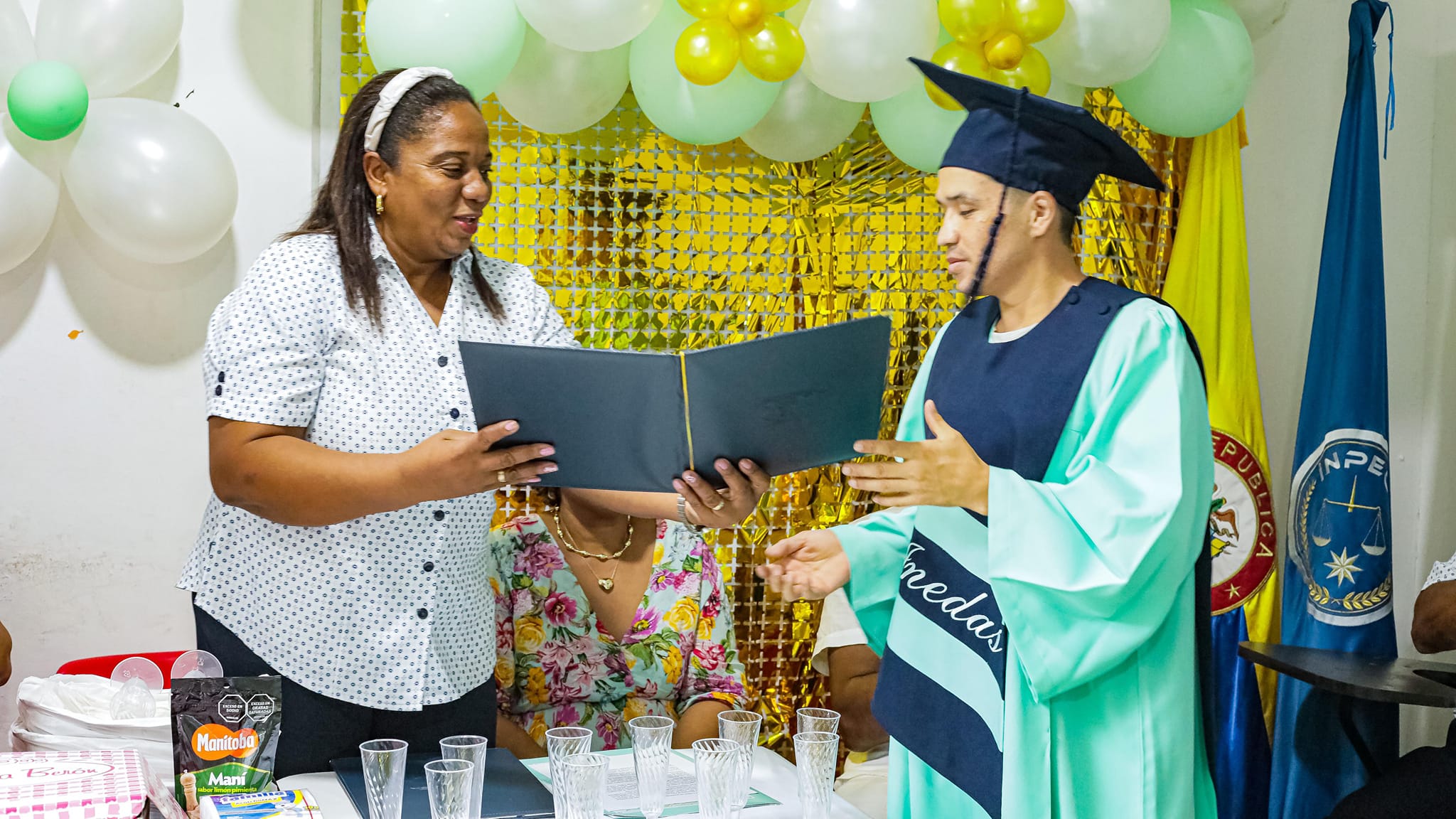 Ceremonia De Grados De La Población Privada De La Libertad En San Andrés